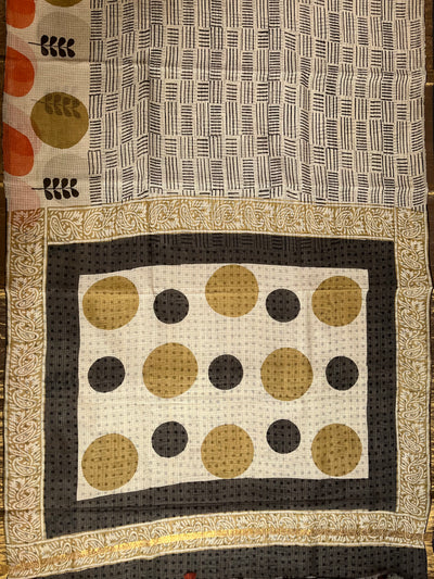 ANUBHA: Handmade Pure cotton Kota Doria Saree