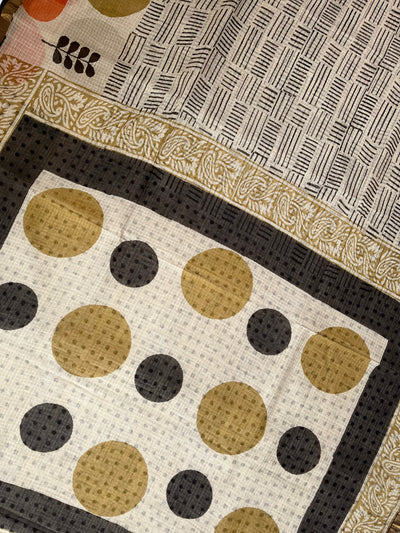 ANUBHA: Handmade Pure cotton Kota Doria Saree