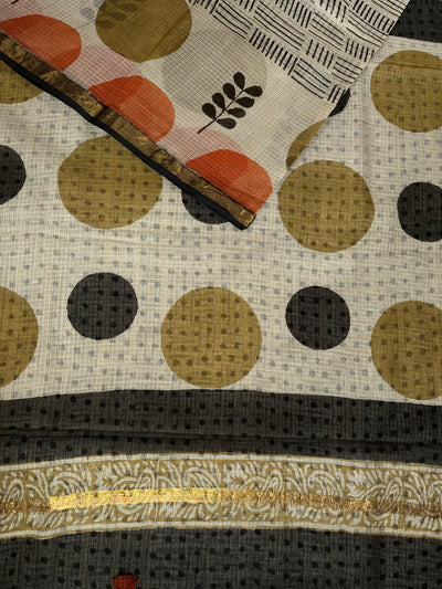 ANUBHA: Handmade Pure cotton Kota Doria Saree