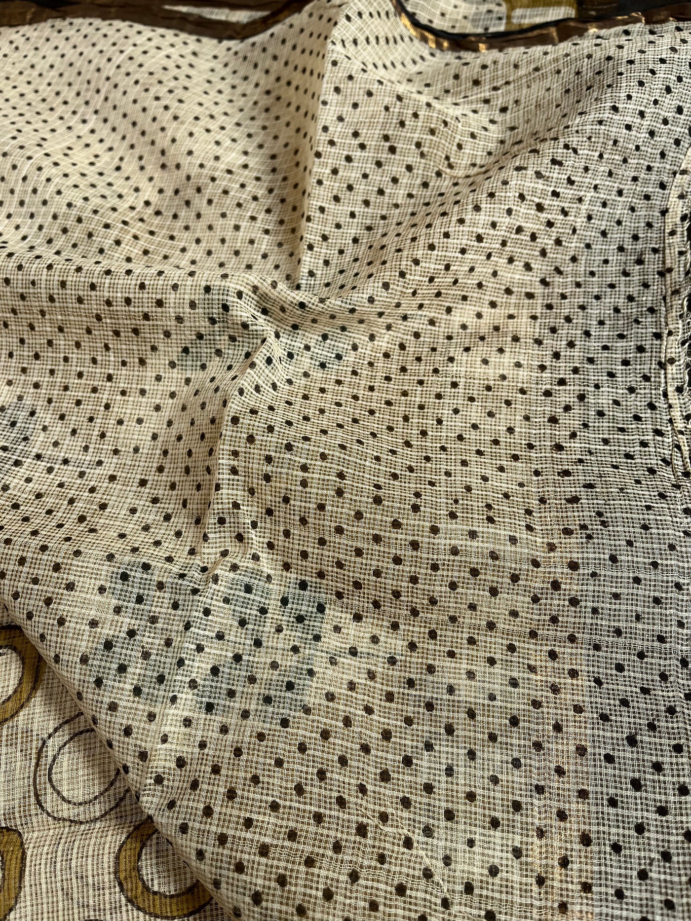 LATIKA: Handmade Pure cotton Kota Doria Saree