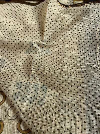 LATIKA: Handmade Pure cotton Kota Doria Saree