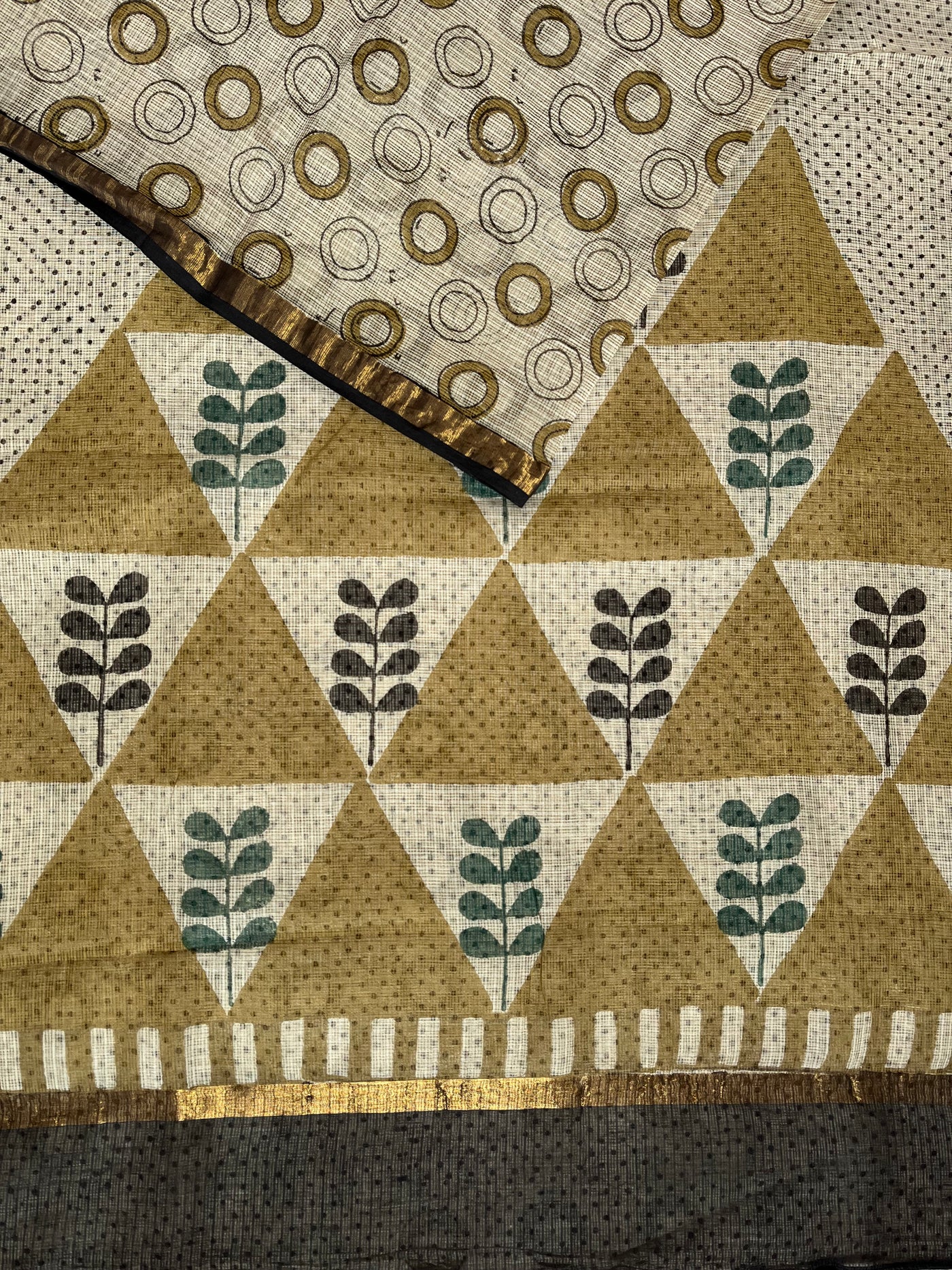 LATIKA: Handmade Pure cotton Kota Doria Saree