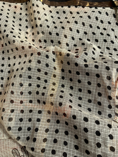 ARUNDHATI: Handmade Pure cotton Kota Doria Saree