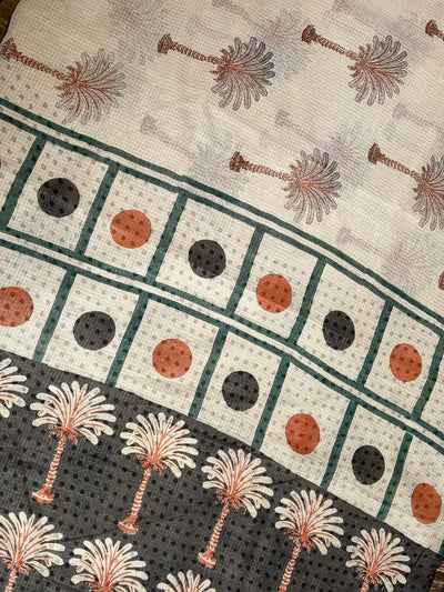 ARUNDHATI: Handmade Pure cotton Kota Doria Saree