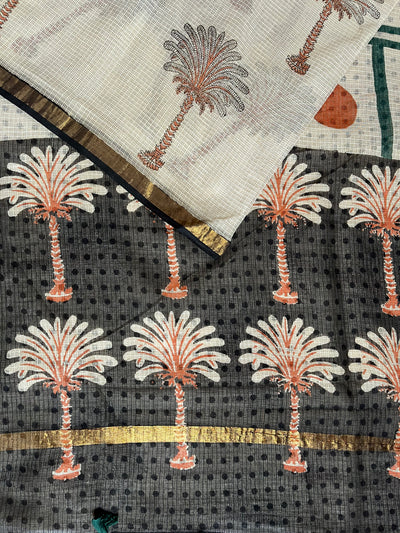 ARUNDHATI: Handmade Pure cotton Kota Doria Saree