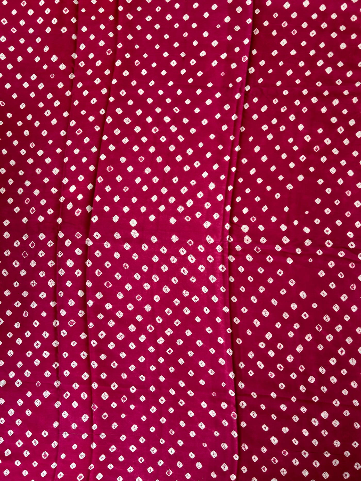 RANI-  Hand made BHANDHANI Modal Silk Fabric