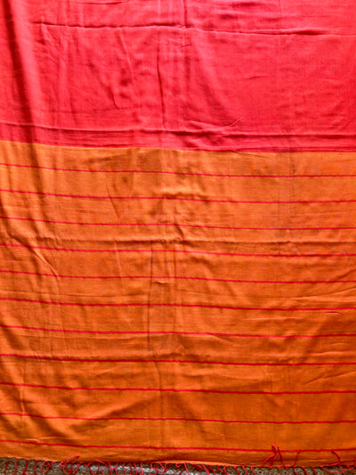 Narangi:Handloom cotton saree