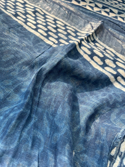 INAYA : Handmade linen-cott saree