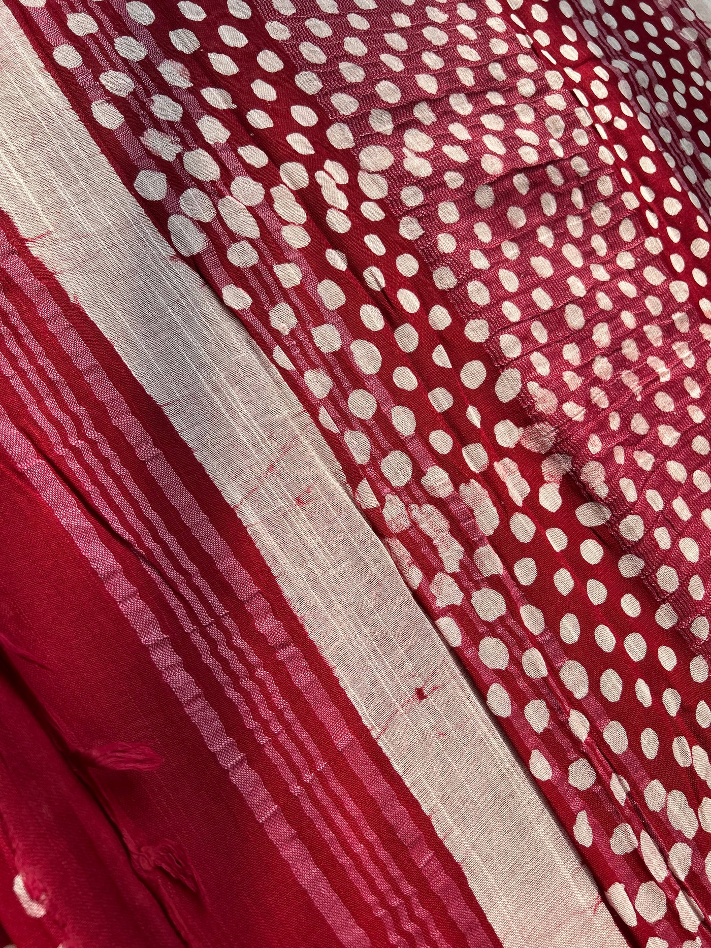 SAYANI : Handmade linen-cott saree