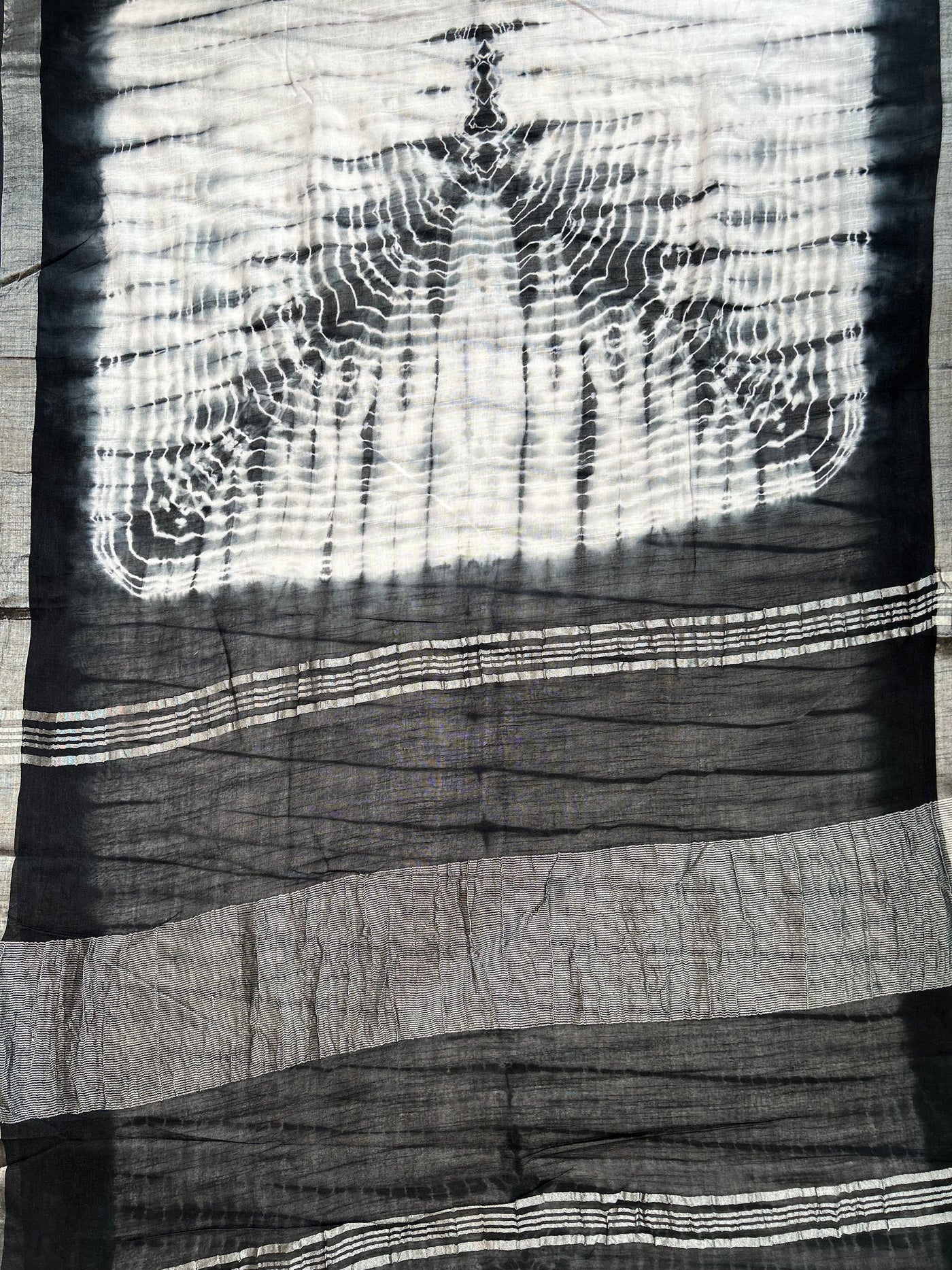 RATI : Handmade linen-cott saree