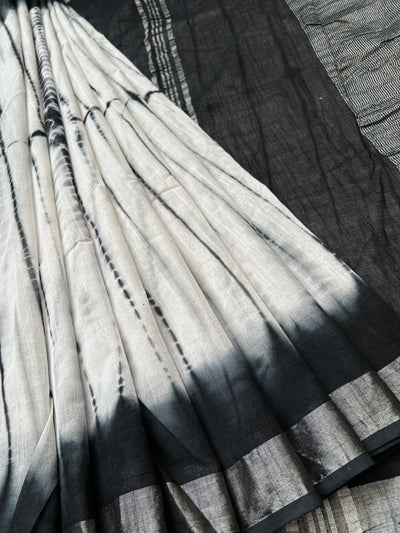 RATI : Handmade linen-cott saree