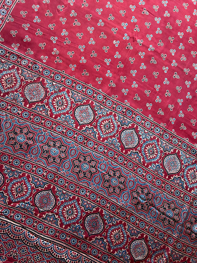 NACHIKETA: MODAL SILK TISSUE AJRAKH