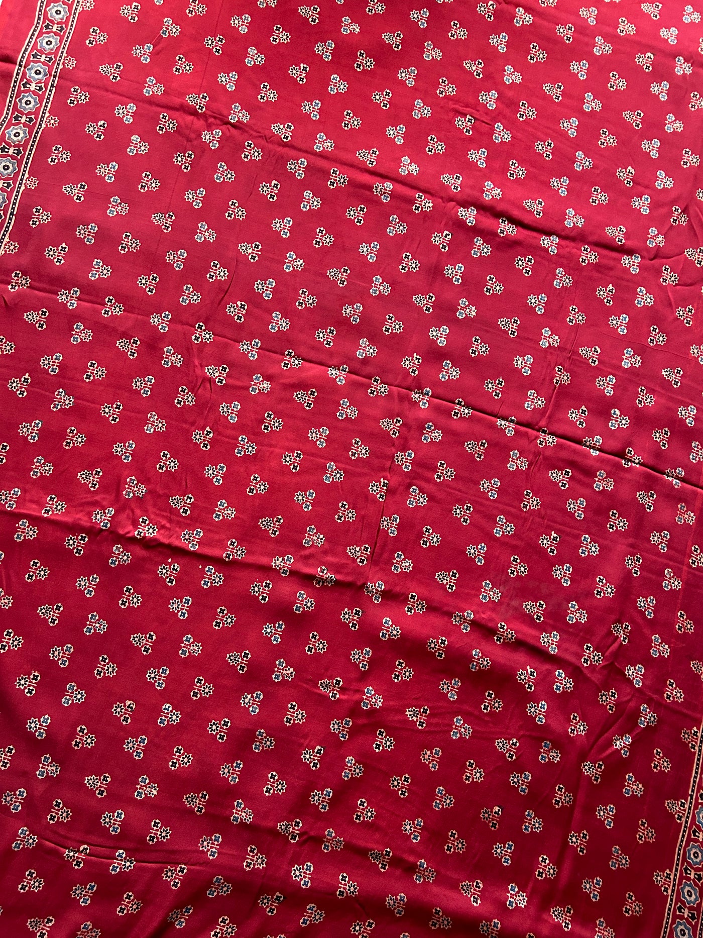 NACHIKETA: MODAL SILK TISSUE AJRAKH