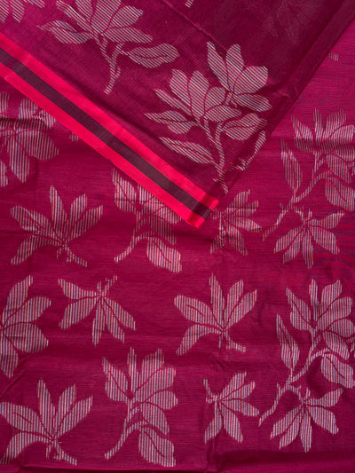 MANDAKINI: PARTYWEAR PURE COTTON-EXCEL JAMDANI INSPIRED SAREE