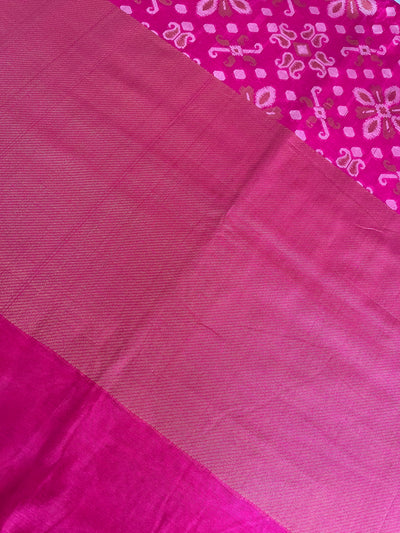 CHANDINI: PINK PURE COTTON-EXCEL SAREE