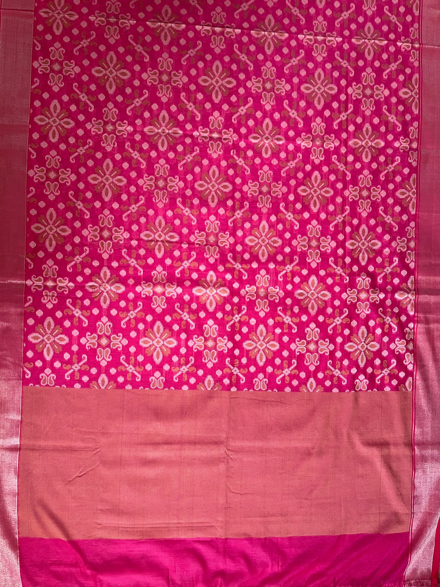 CHANDINI: PINK PURE COTTON-EXCEL SAREE