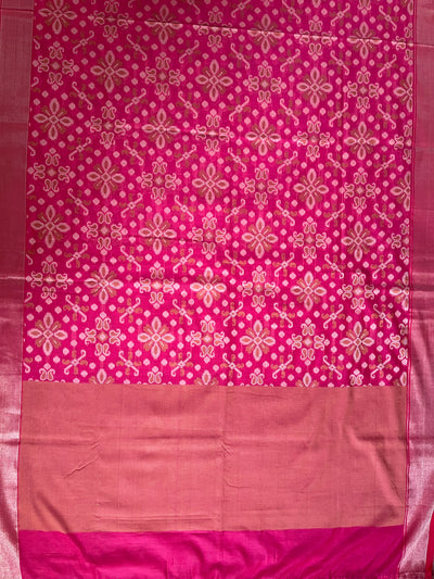 CHANDINI: PINK PURE COTTON-EXCEL SAREE