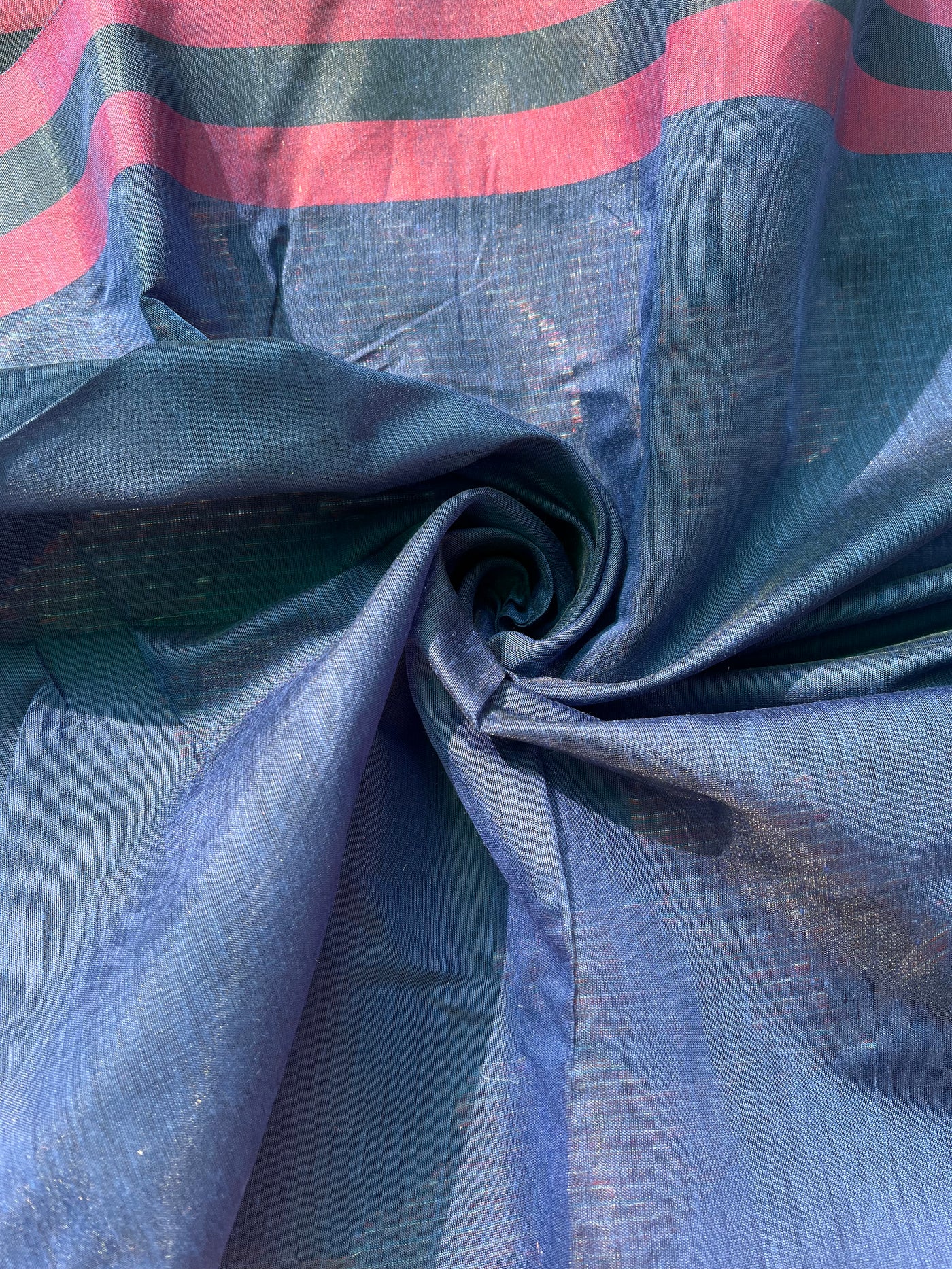 DAMINI: VIOLET, PARTYWEAR PURE COTTON-EXCEL JAMDANI INSPIRED SAREE