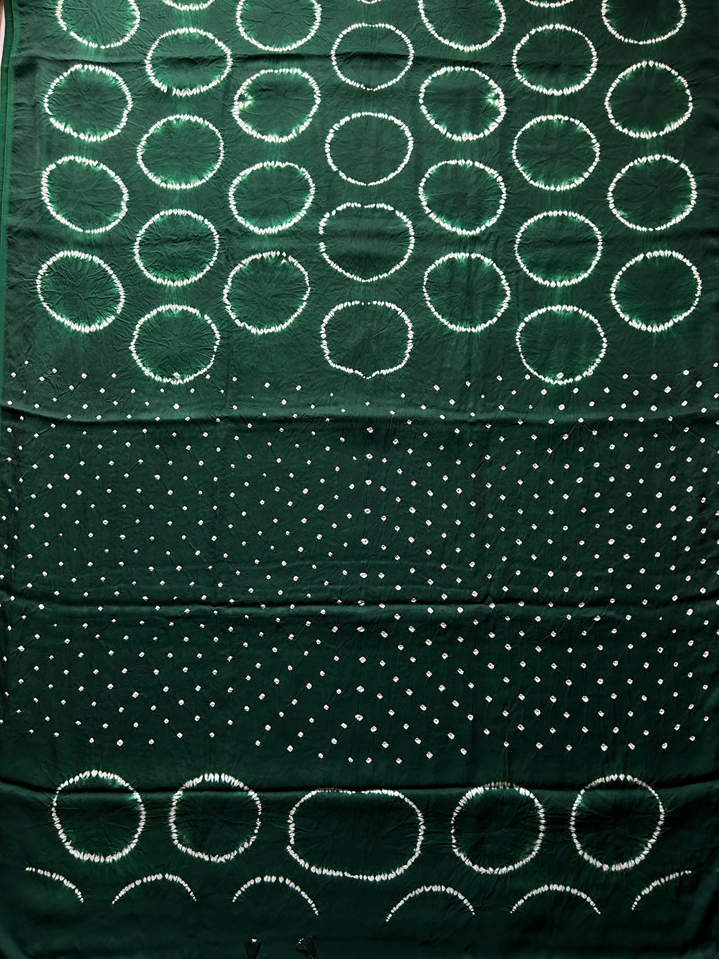 PAAN PASAND: Shibori Bandhej Modal Silk Saree