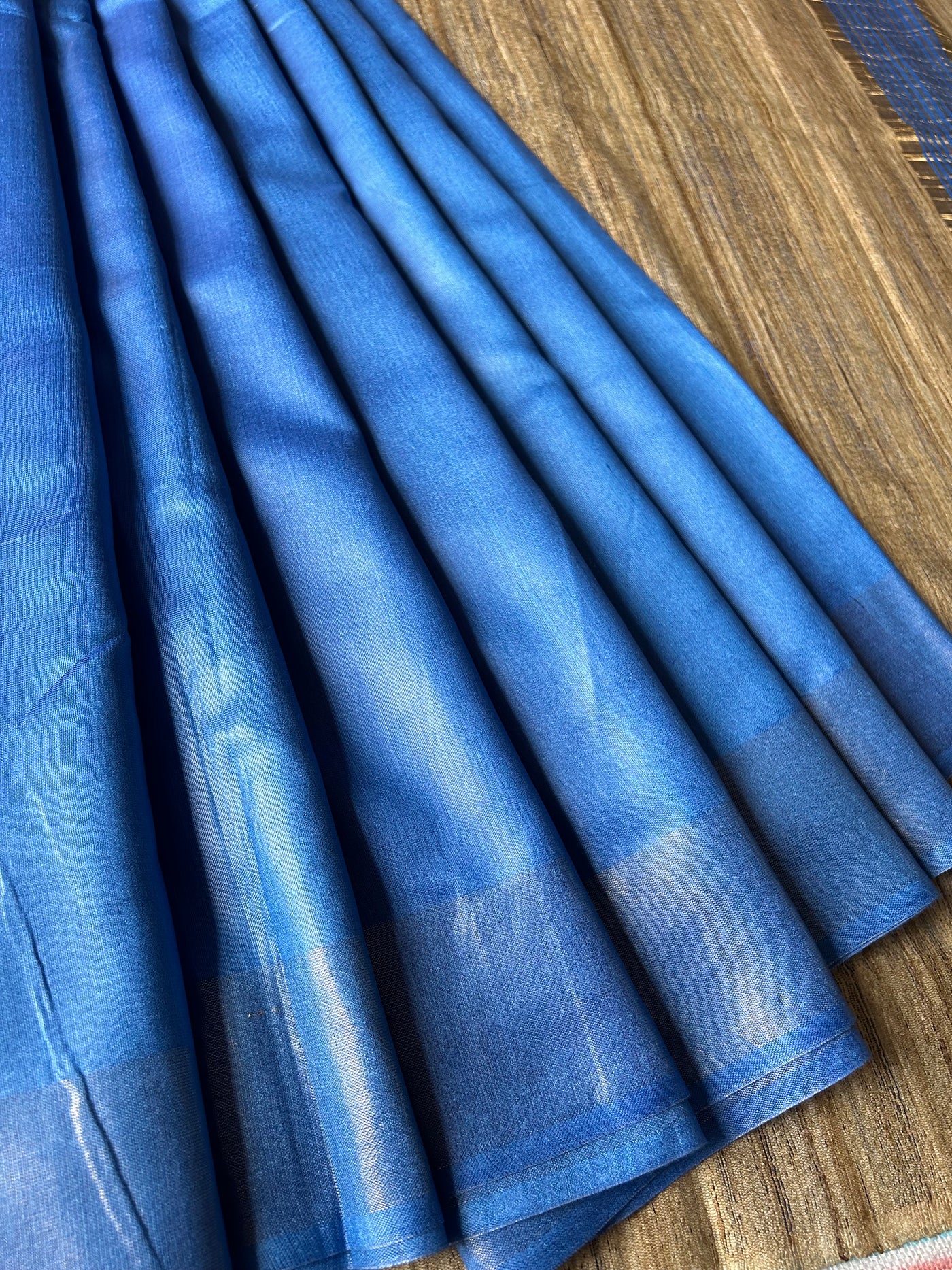 AMELIA: Handwoven Pure Tussar Ghicha Silk Saree