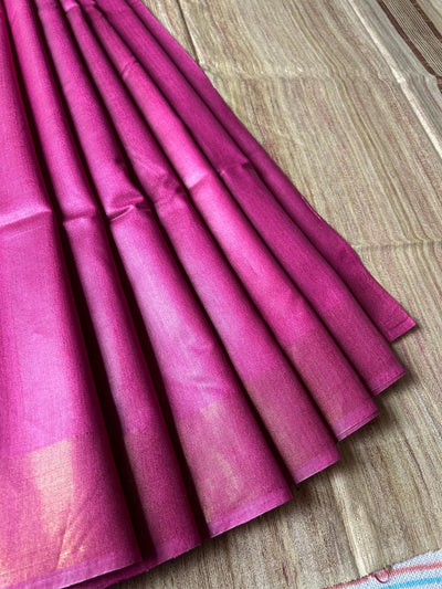 EVA : Handwoven Pure Tussar Ghicha Silk Saree