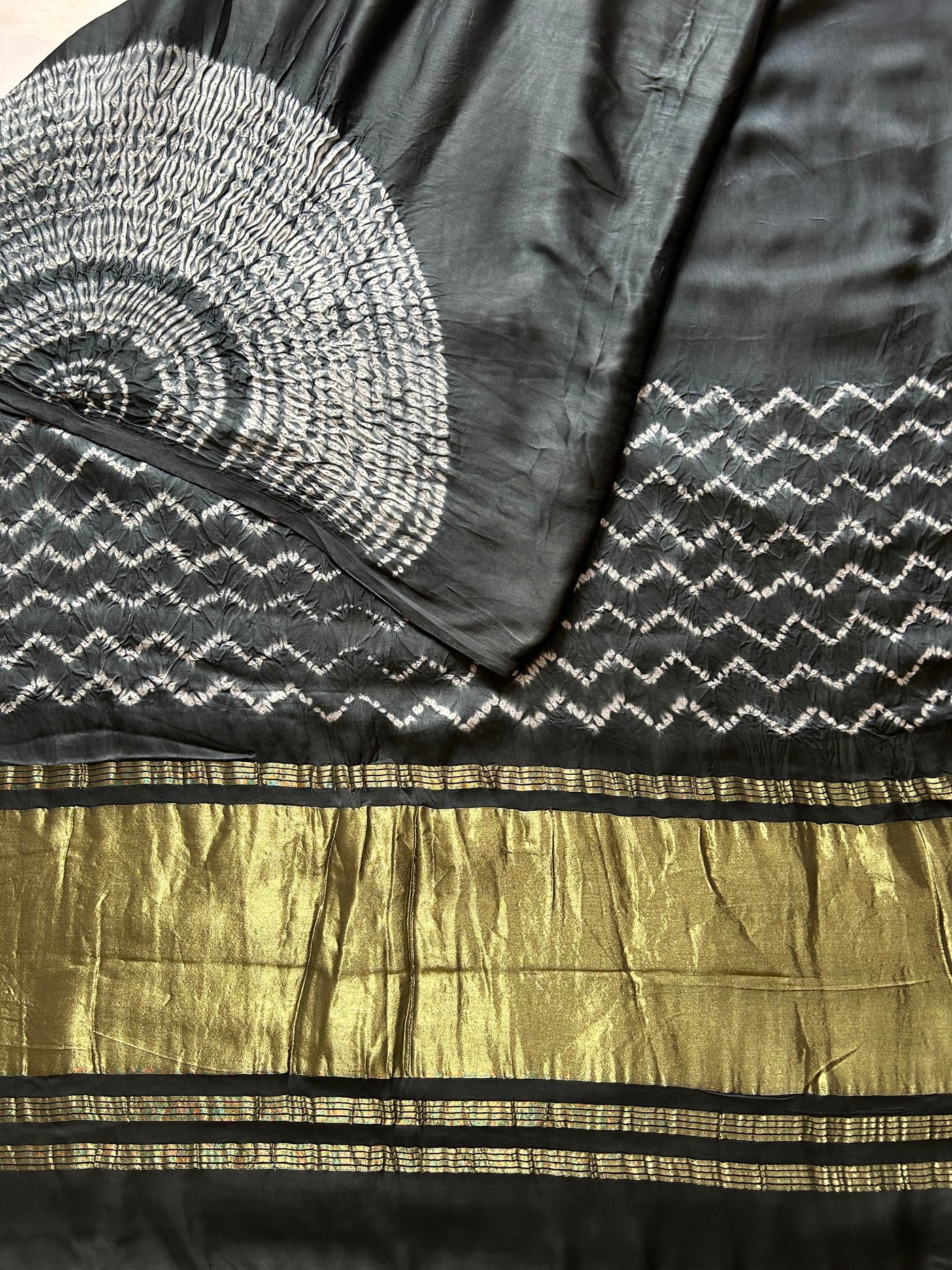 APSARA :Premium Modal Silk  Tissue Ajrakh
