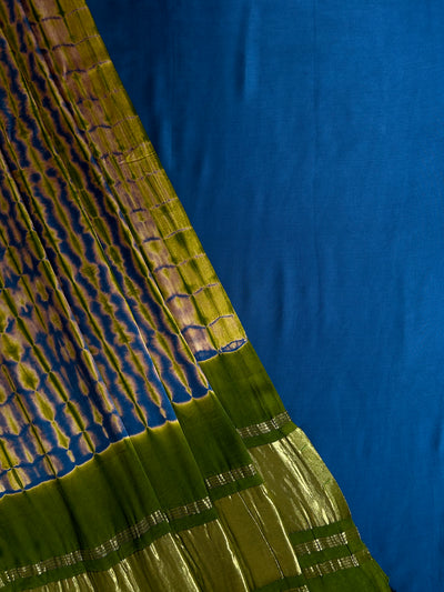 DHOLNA: Handmade Tie & Dye Modal Silk Suit