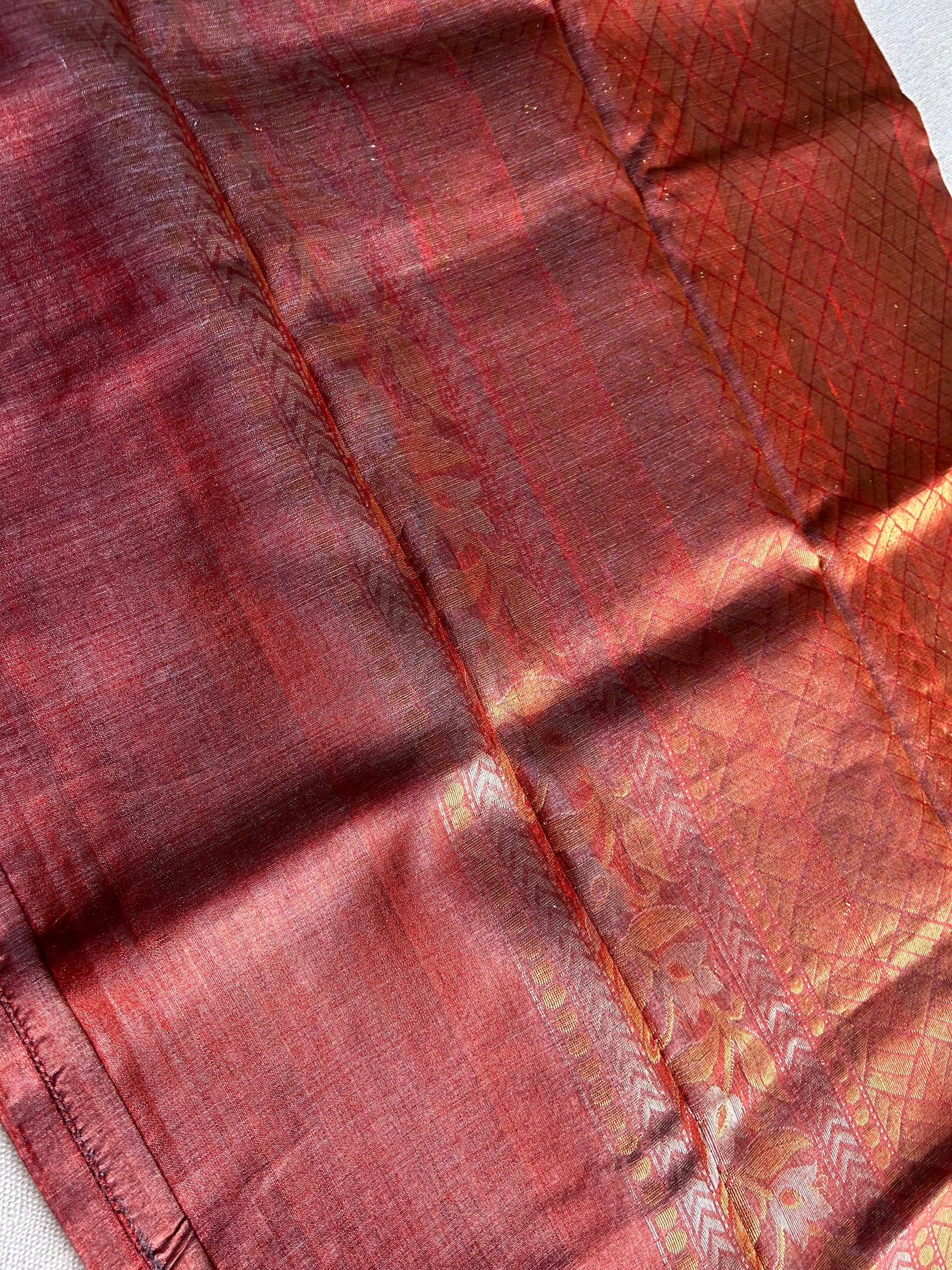 Brownie Love: Handloom Kosa Tussar silk saree