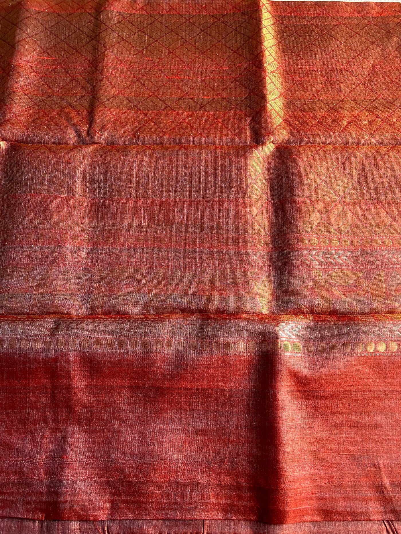 Brownie Love: Handloom Kosa Tussar silk saree