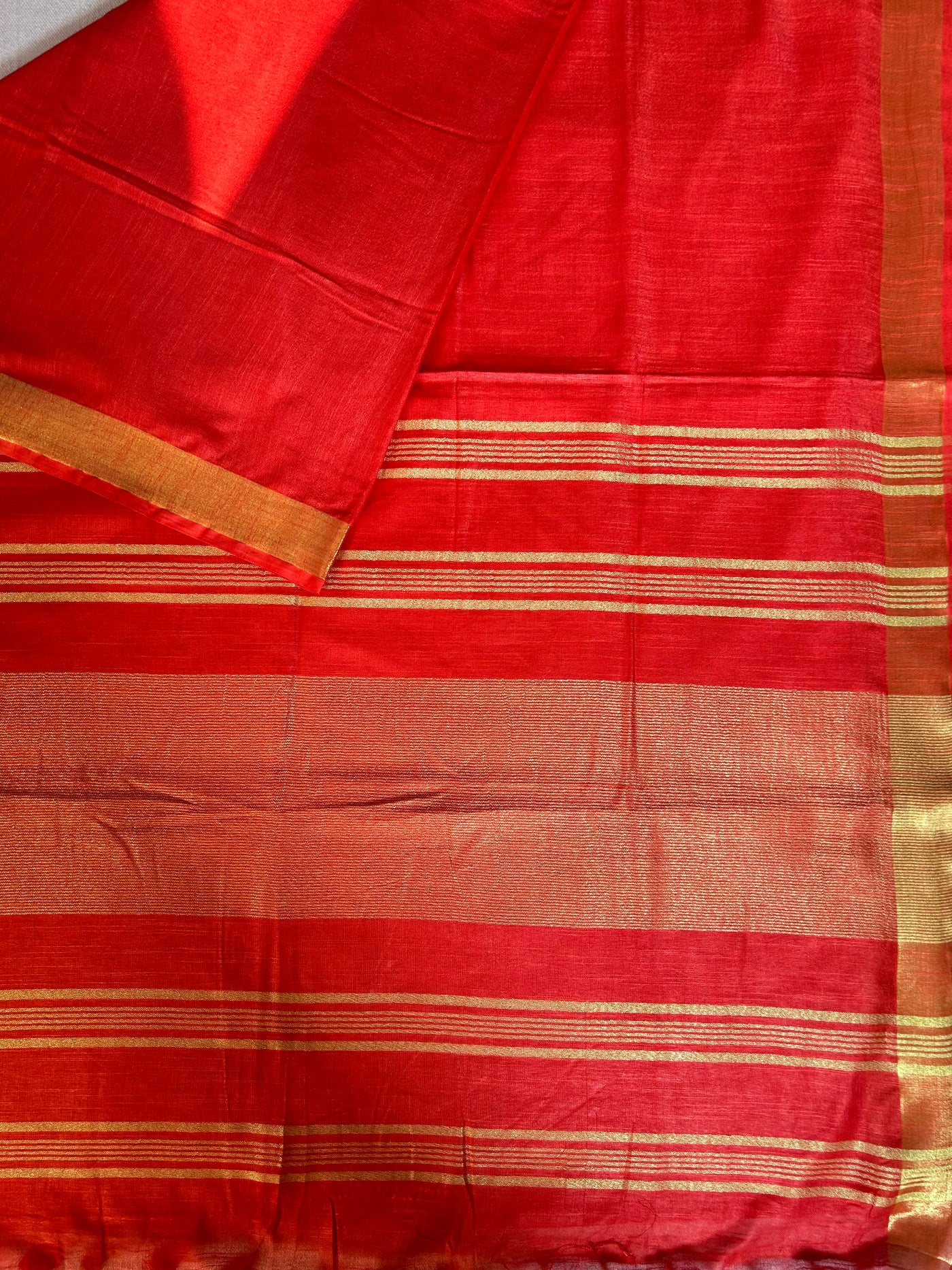 RADHA: COTTON - SLUB SAREE