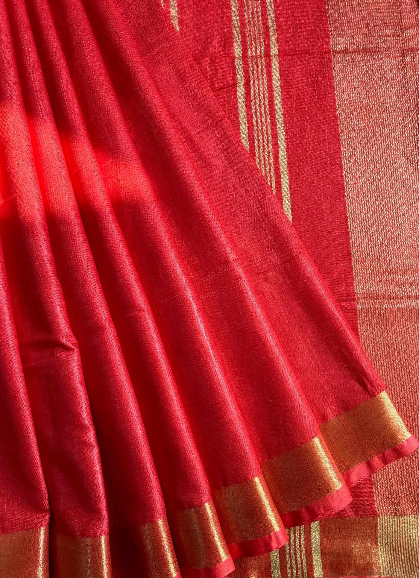 RADHA: COTTON - SLUB SAREE