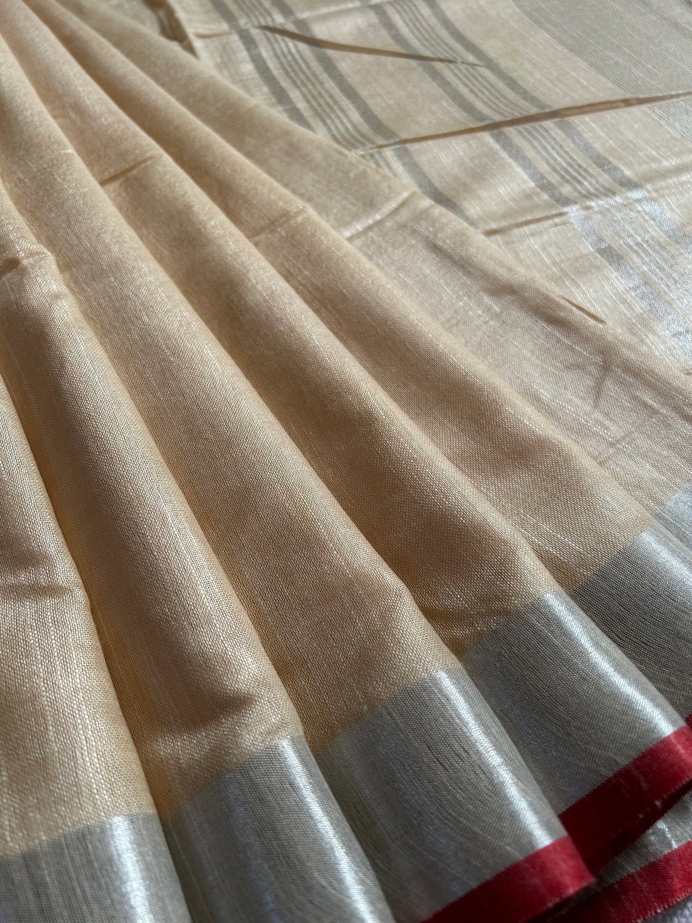 GHUNGROO: COTTON - SLUB SAREE