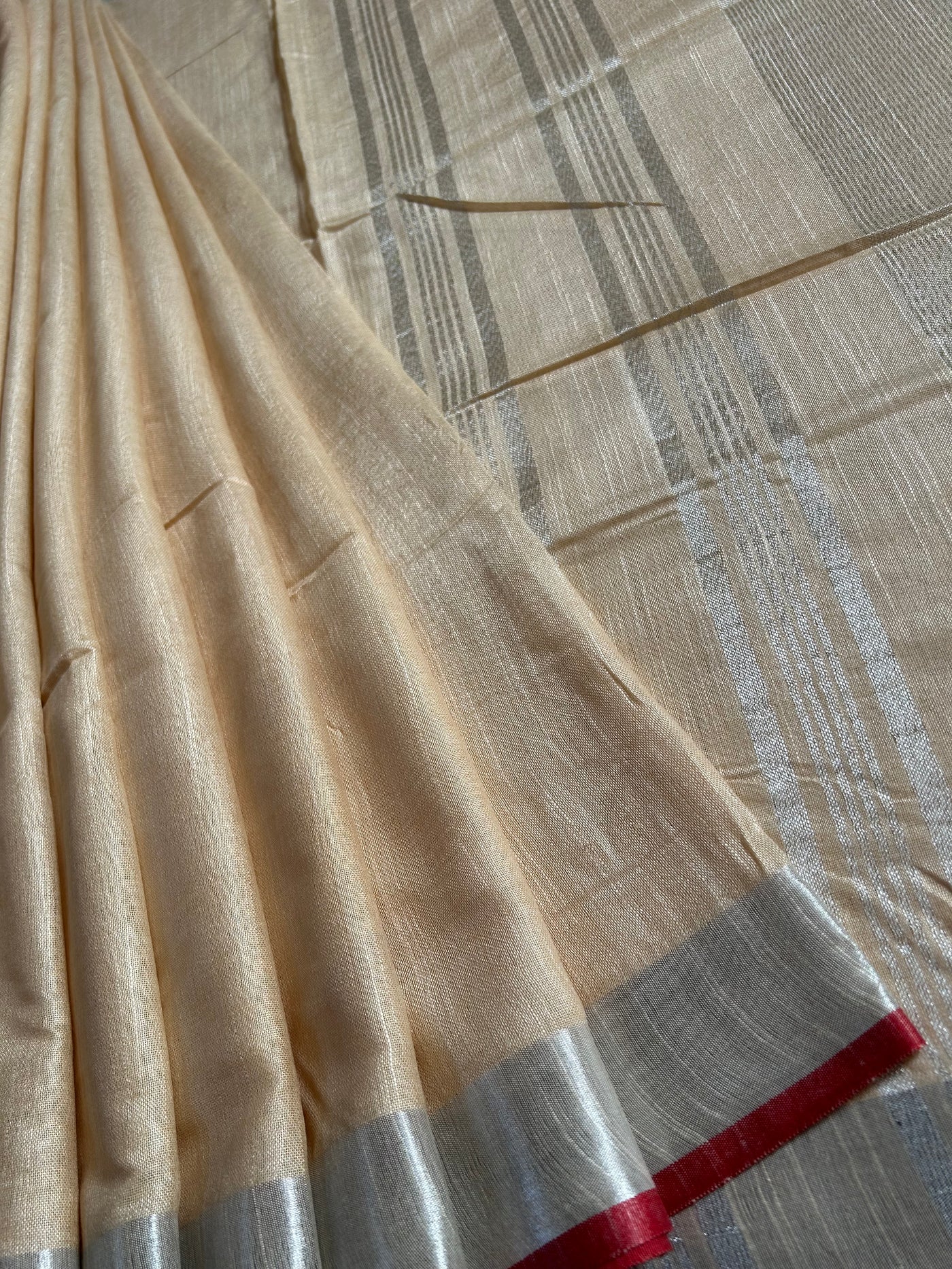 GHUNGROO: COTTON - SLUB SAREE