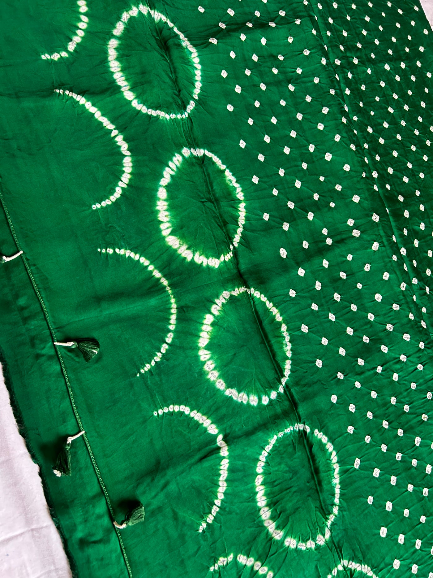 Kishori : Shibori Bandhej Modal Silk Saree