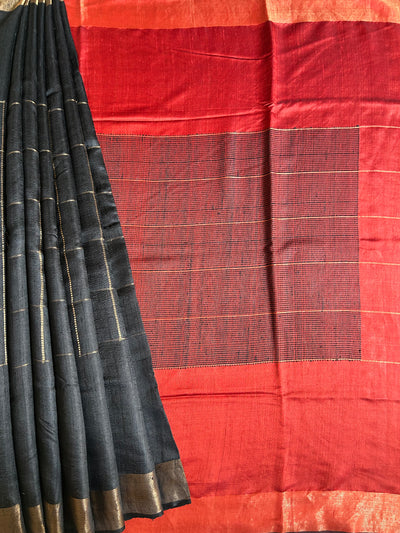 PURVI: HANDLOOM PURE SILK SAREE
