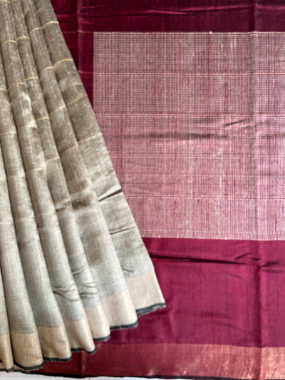 KAFI: HANDLOOM PURE SILK SAREE