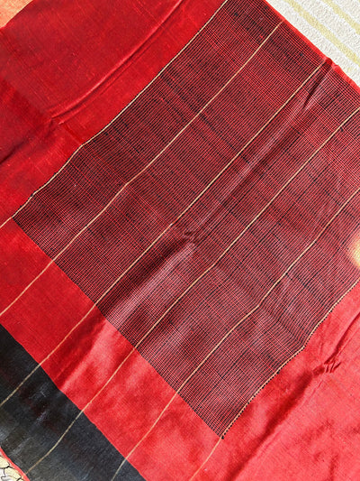 PURVI: HANDLOOM PURE SILK SAREE
