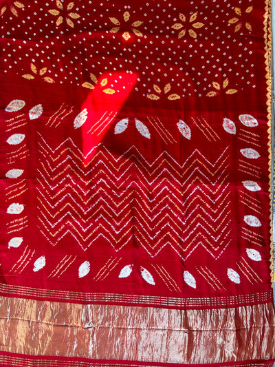 NANDINI: Handmade Modal Silk Saree with Tissue Pallu