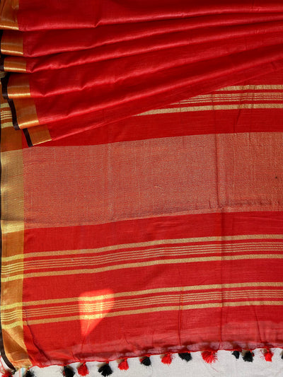 NALINI: COTTON - SLUB SAREE