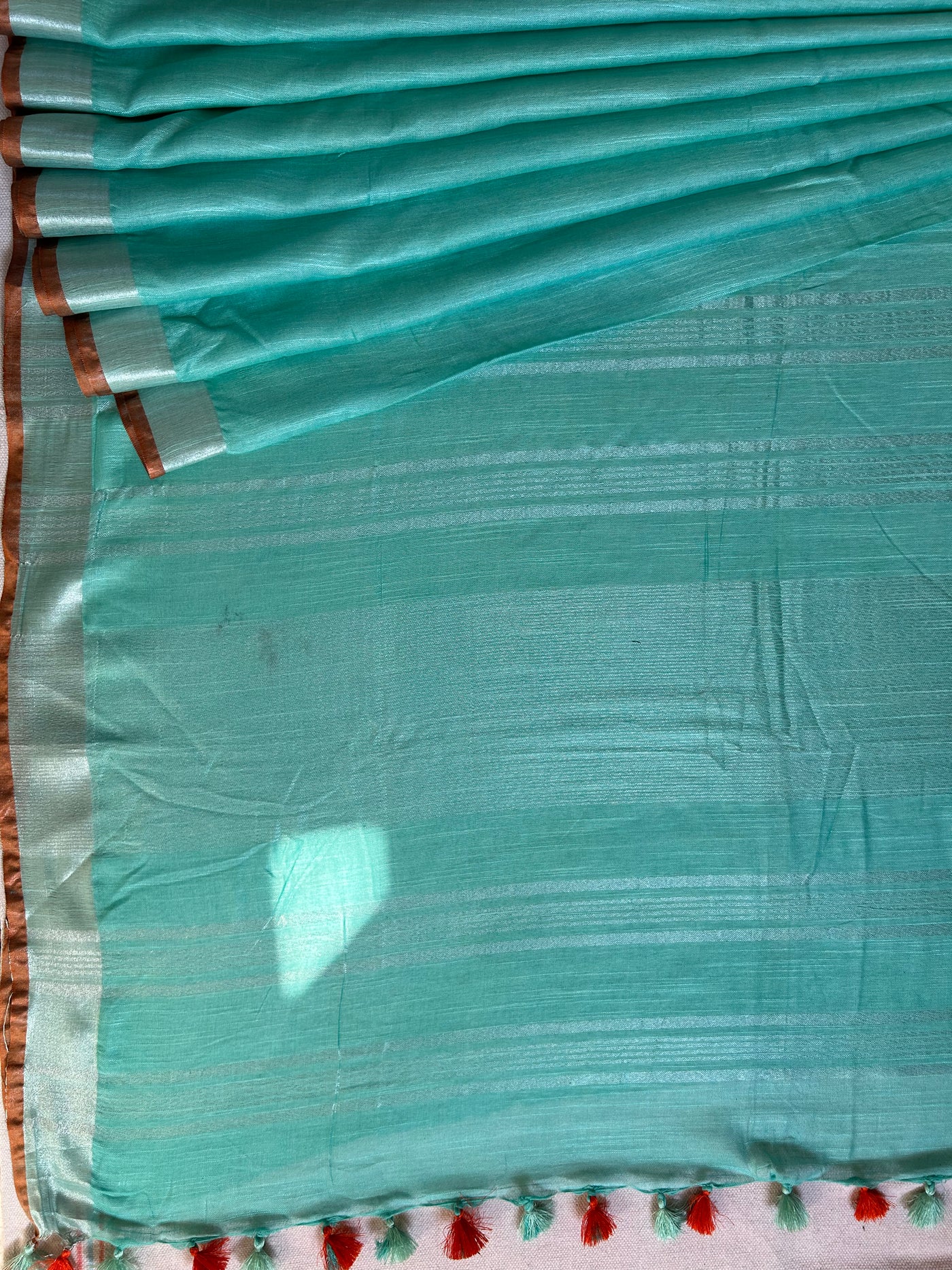 MAYA: COTTON - SLUB SAREE