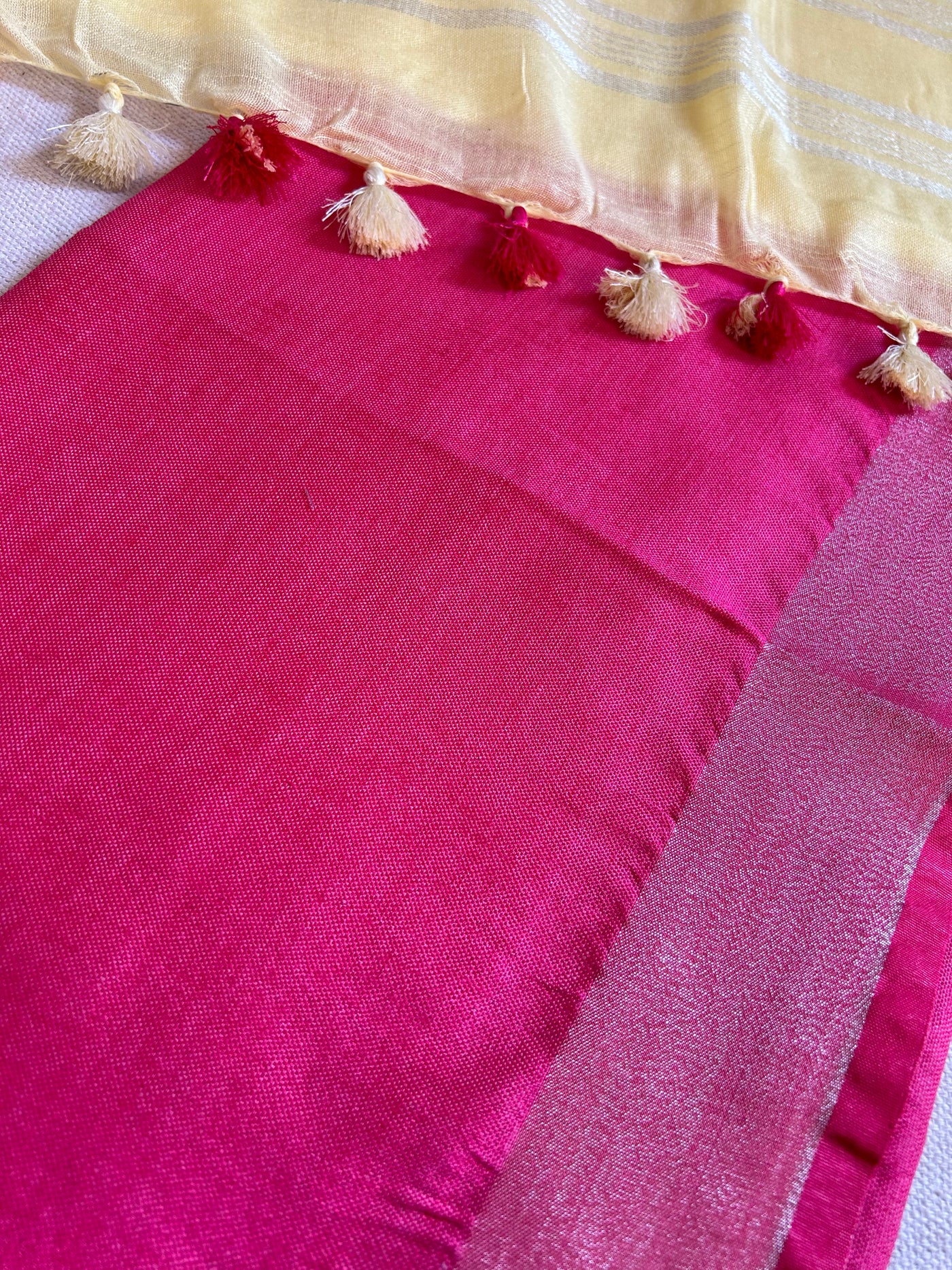 FIZA: COTTON - SLUB SAREE