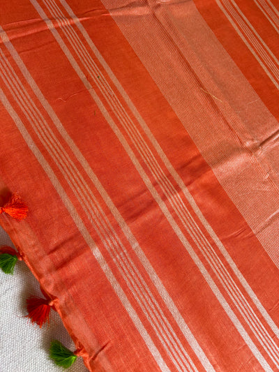 DHUN: COTTON - SLUB SAREE