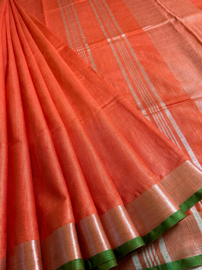 DHUN: COTTON - SLUB SAREE