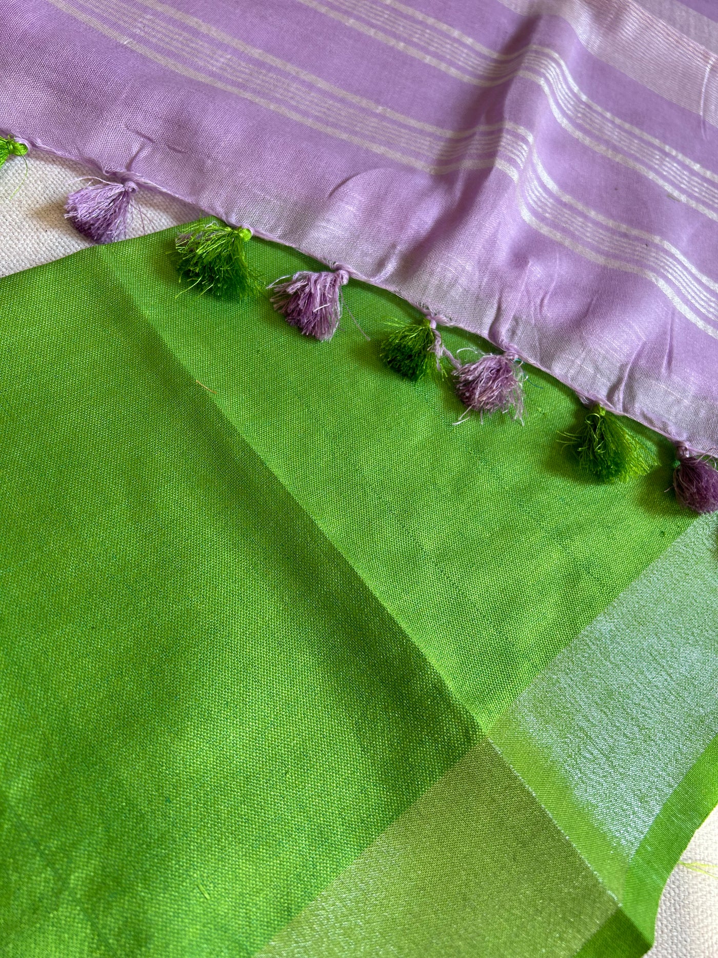 KOYAL: COTTON - SLUB SAREE