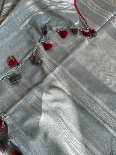 NANDINI: COTTON - SLUB SAREE