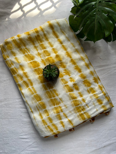 Lemonade : Handmade Modal Silk Saree