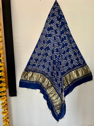 KHUSHI: BANDHEJ MODAL SILK DUPATTA