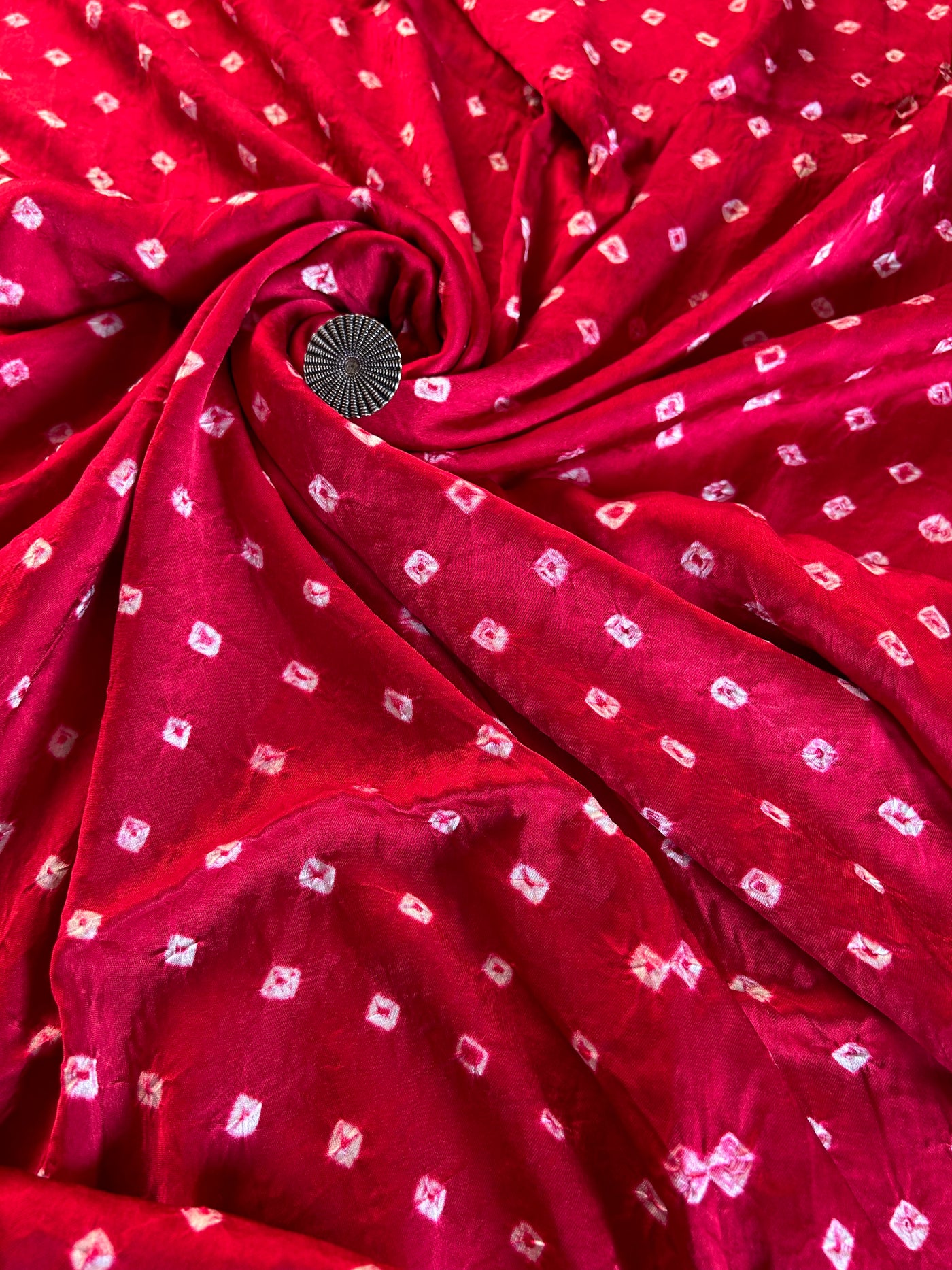 RANI -  Hand made BHANDHANI Modal Silk Fabric