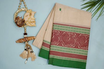 MORNI: Knchipuram cotton saree