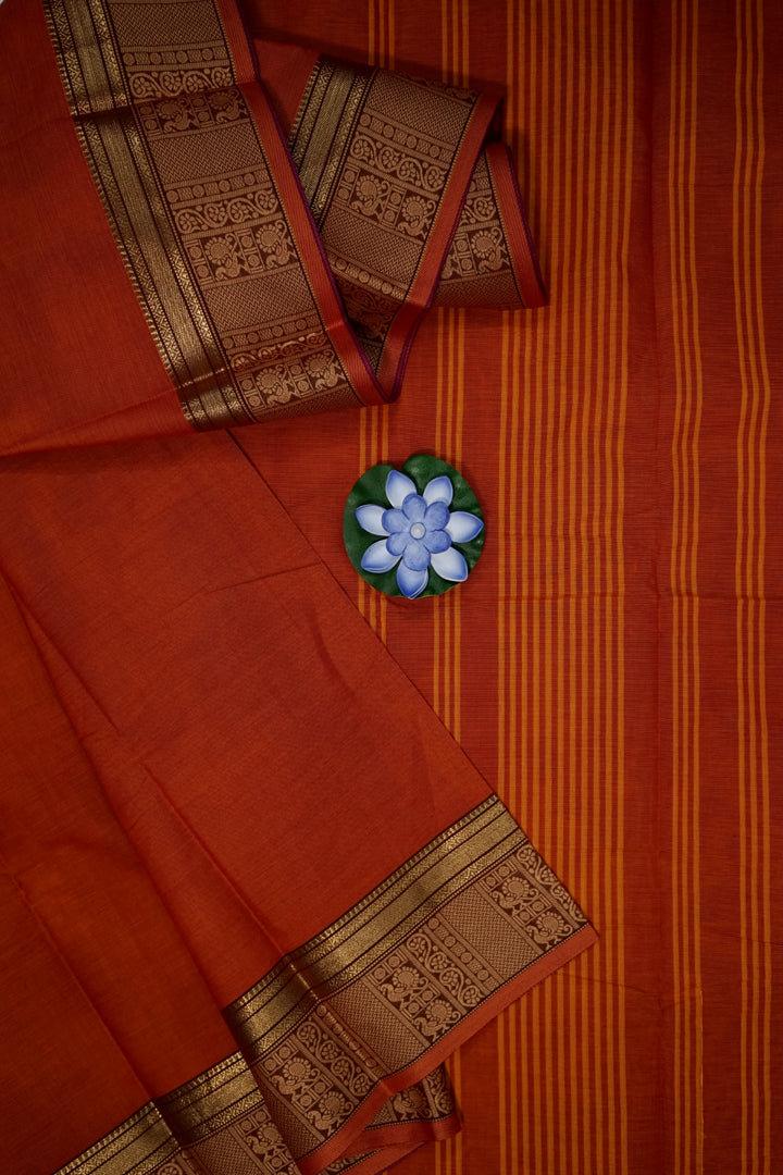 GOMTI: Kachipuram cotton saree